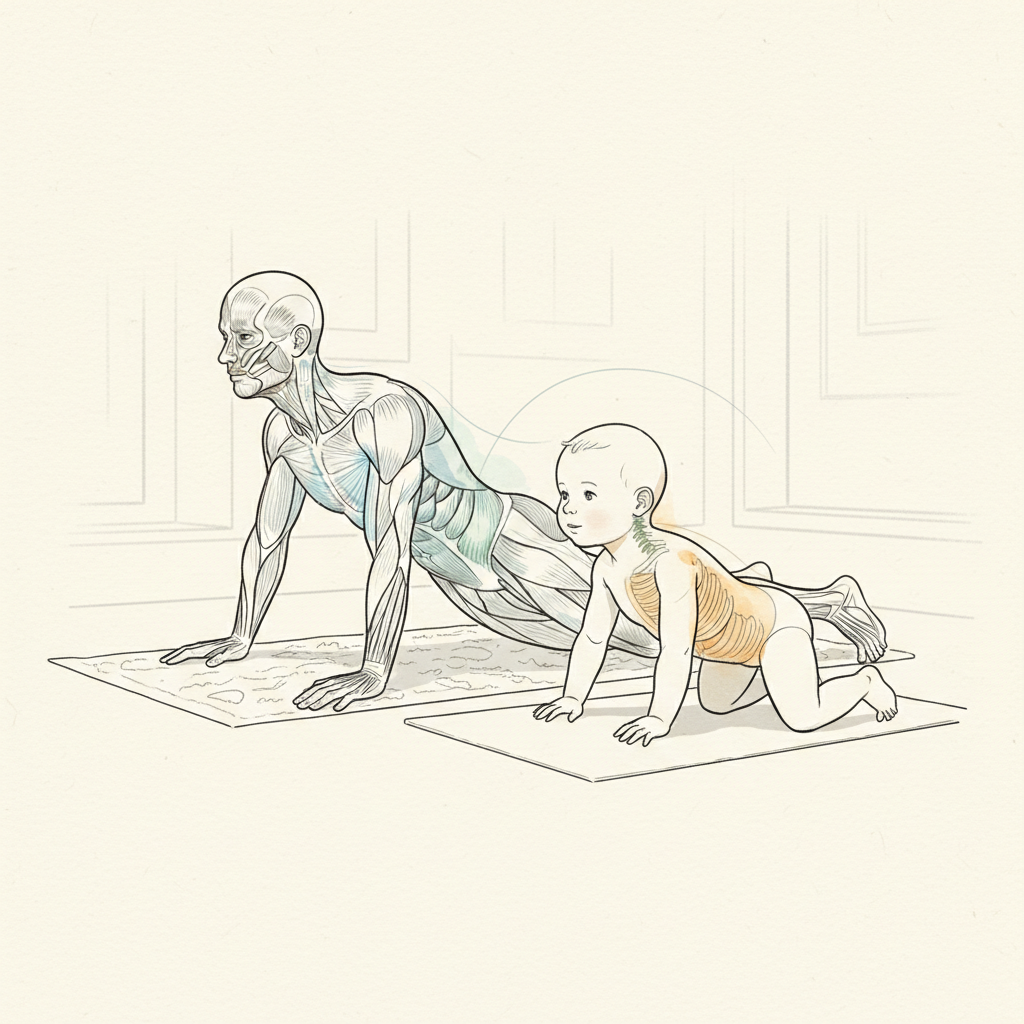 DNS Exercises for Adults: Why Baby Positions Fix Grown-Up Posture