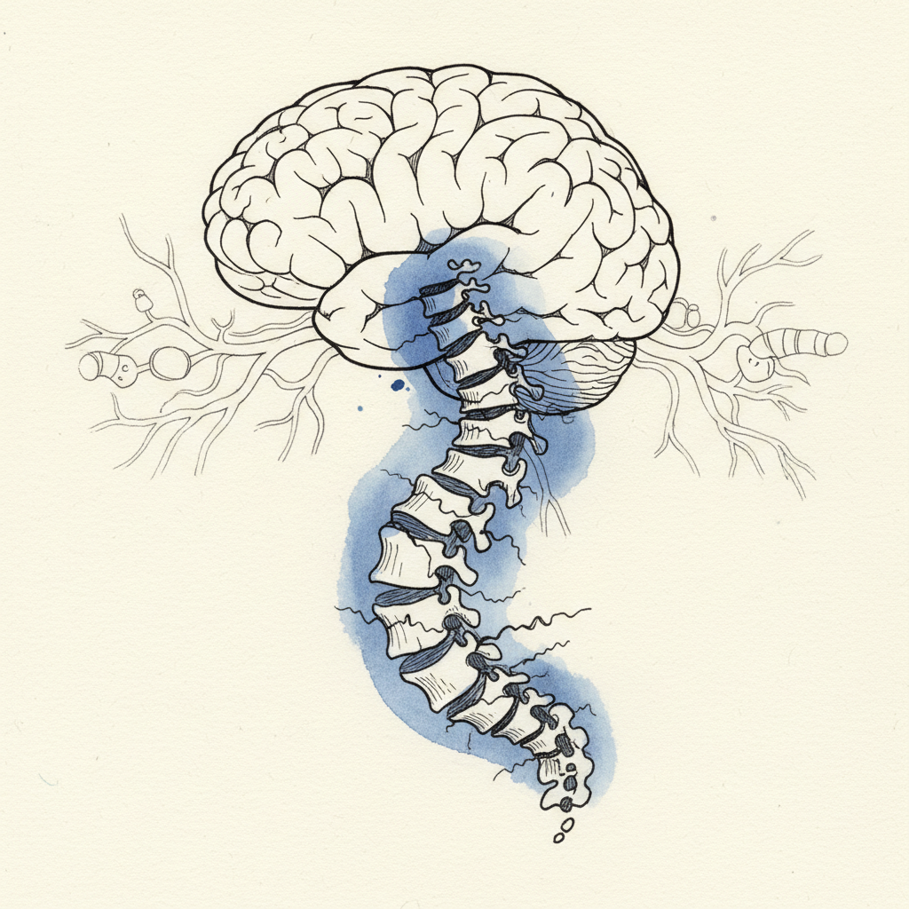 The Brain's Distorted Blueprint