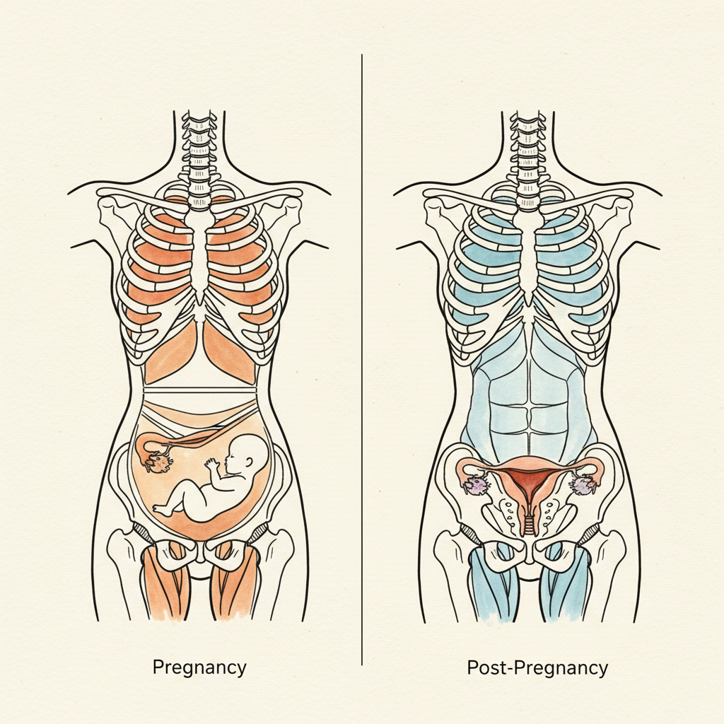 Posture and Pregnancy: What Changes and What Comes Back