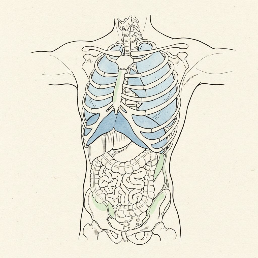 The Collapse That Fixes Your Posture: Why Your Diaphragm Needs You to Stop Holding
