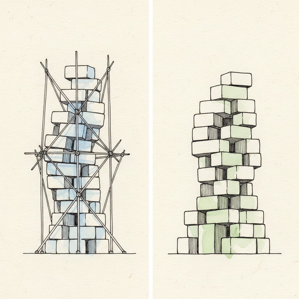 The Unbraced Support