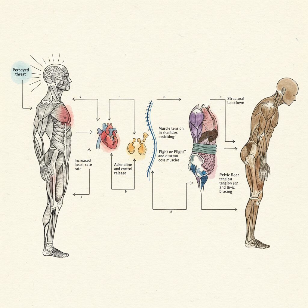 Why Your Body Won't Let You Relax (The Threat Cascade)