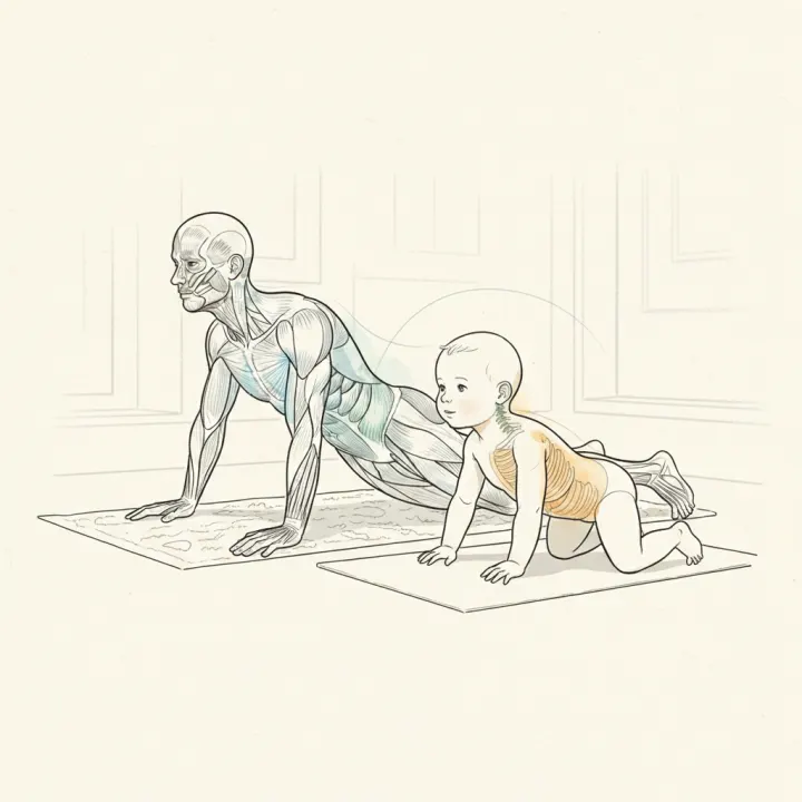 DNS Exercises for Adults: Why Baby Positions Fix Grown-Up Posture