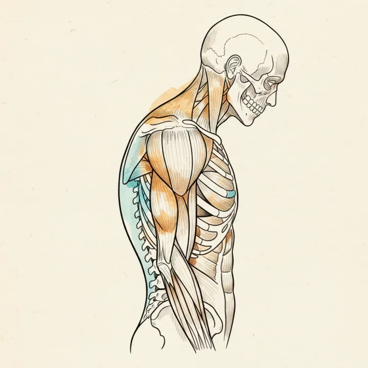 Kyphosis: The Complete Guide to Why Your Upper Back Rounds and What Actually Changes It