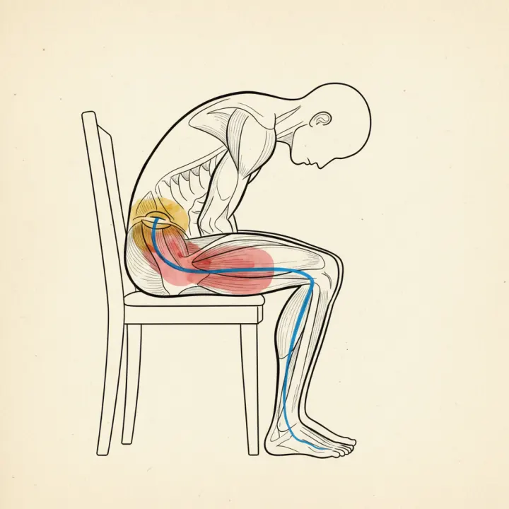 Sciatica, Posture, and the Prediction Your Body Won't Let Go Of