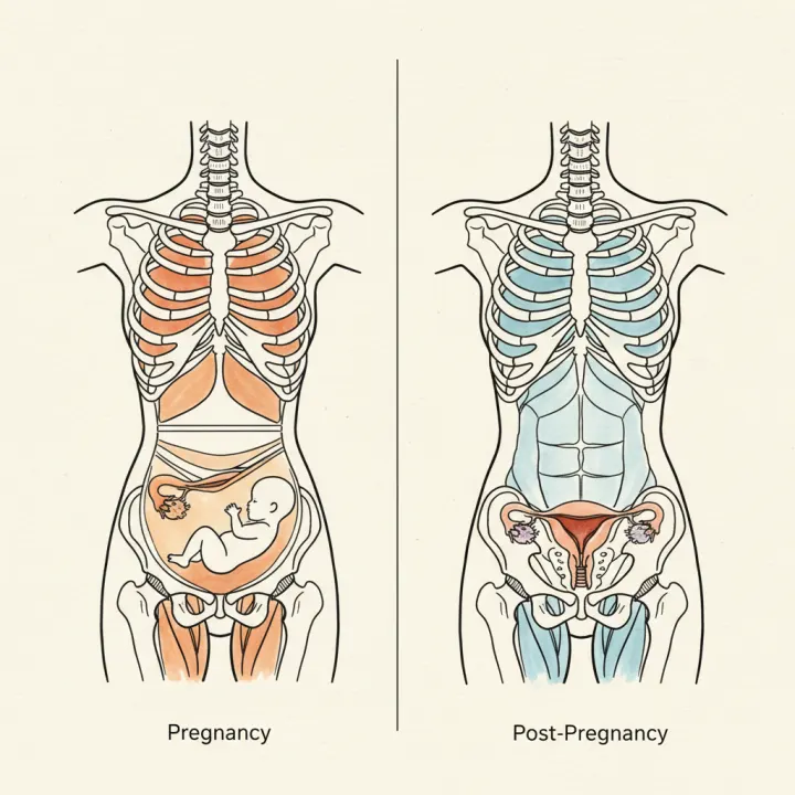 Posture and Pregnancy: What Changes and What Comes Back