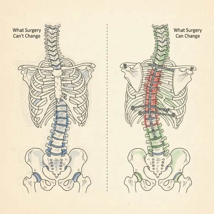 Kyphosis and Ankylosing Spondylitis: What Surgery Can and Can't Change