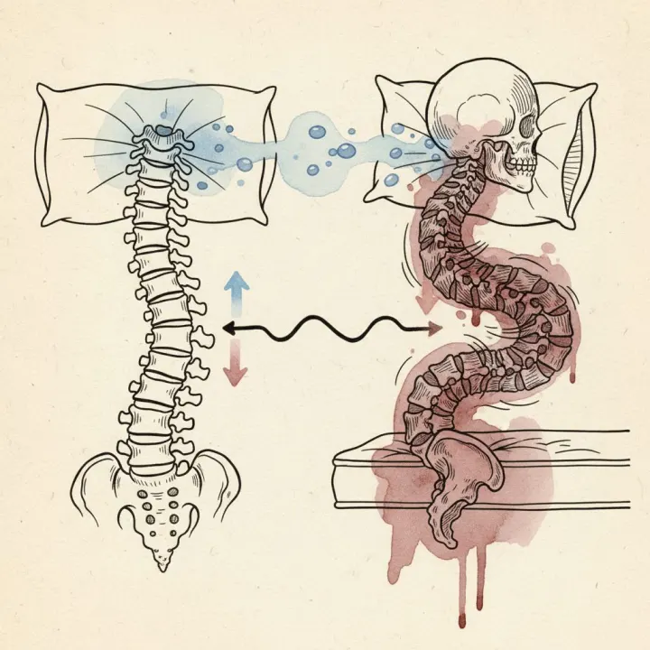 How Sleep Rebuilds Your Posture (Or Destroys It)