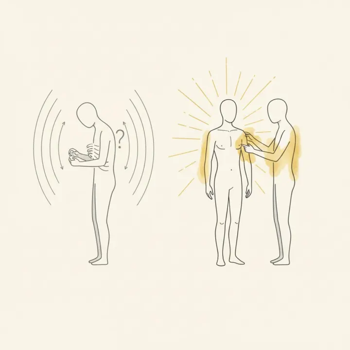 You Can't Tickle Yourself. That's Why Your Posture Won't Change.